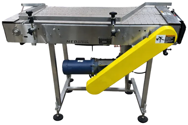 Accumulation Tables built by NED Conveyor Design