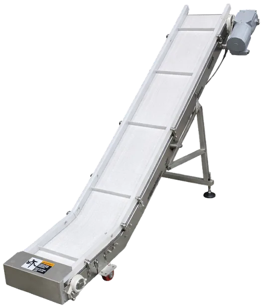 Cleated Conveyors built by NED Conveyor Design