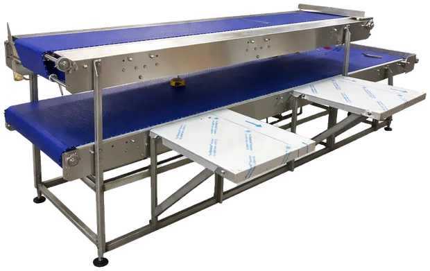 Double Decker Conveyors built by NED Conveyor Design