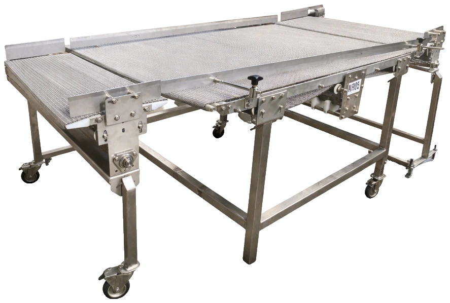 Wire Mesh Conveyors built by NED Conveyor Design