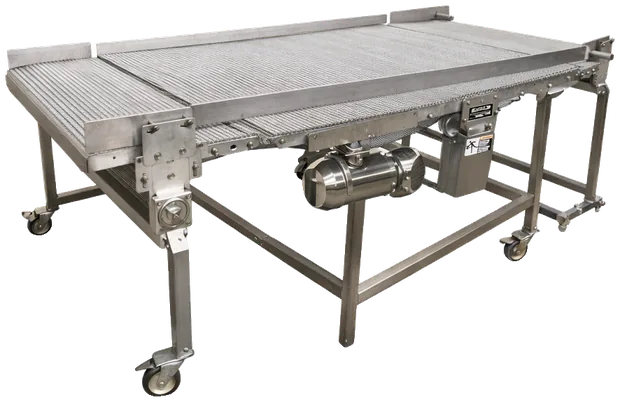 Wire Mesh Conveyors built by NED Conveyor Design